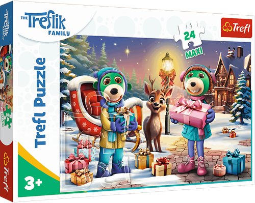 Trefl 24 Maxi - Winter time with Trefliks / KAZSTUDIO SA The Treflik Family