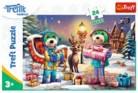 Trefl 24 Maxi - Winter time with Trefliks / KAZSTUDIO SA The Treflik Family-3