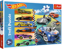 Trefl 24 Maxi - Fast Hot Wheels / Mattel Hot Wheels