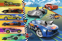 Trefl 24 Maxi - Fast Hot Wheels / Mattel Hot Wheels-2