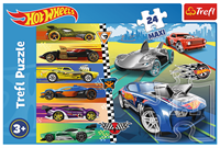 Trefl 24 Maxi - Fast Hot Wheels / Mattel Hot Wheels-3