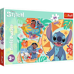 Trefl 24 Maxi - Happy day of Lilo&Stitch / Disney Lilo&Stitch