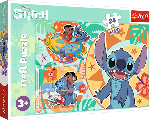 Trefl 24 Maxi - Happy day of Lilo&Stitch / Disney Lilo&Stitch