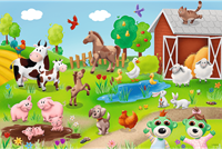 Trefl 24 Maxi - Babies on Safari / KAZSTUDIO Babies and the Bear-2