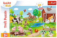 Trefl 24 Maxi - Babies on Safari / KAZSTUDIO Babies and the Bear-3