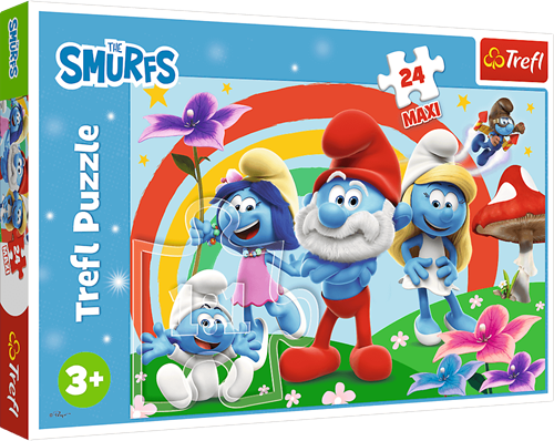 Trefl 24 Maxi - Smurf day / The Smurfs
