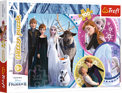 Trefl 100 Glitter - In the glow of love / Disney Frozen 2