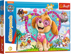 Trefl 100 Glitter - In the glow of Skye / Viacom Paw Patrol