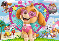 Trefl 100 Glitter - In the glow of Skye / Viacom Paw Patrol-2