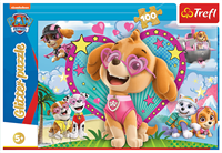 Trefl 100 Glitter - In the glow of Skye / Viacom Paw Patrol-3
