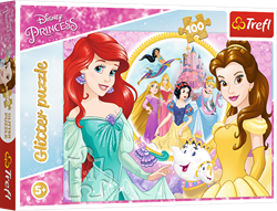 Trefl 100 Glitter - Memories of Bella and Ariel / Disney Princess