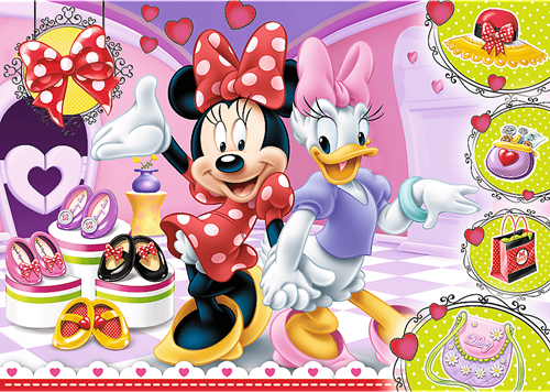 Trefl 100 Glitter - Minnie and trinkets / Disney Minnie-3