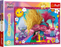 Trefl 100 Glitter - Shiny Trolls / Universal Trolls 3 (2023)