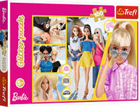 Trefl 100 Glitter - Glitter Barbie / Mattel, Barbie