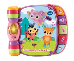Vtech - Dierenvriendjes Liedjesboek Roze
