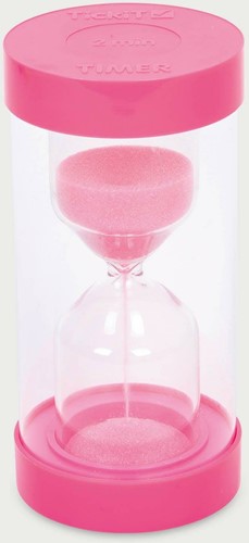 Tickit KleurBright Sand Timer 2 Minuten Roze