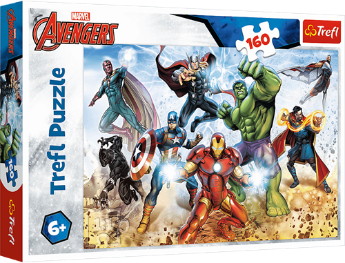 Trefl 160 - Ready to save the world / Disney Marvel The Aven