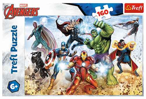 Trefl 160 - Ready to save the world / Disney Marvel The Aven-2