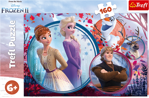 Trefl 160 - Sister adventure / Disney Frozen 2-3