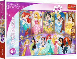 Trefl 160 - Princesses portraits / Disney Princess