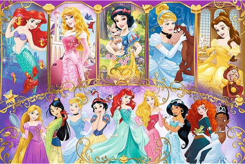Trefl 160 - Princesses portraits / Disney Princess-2