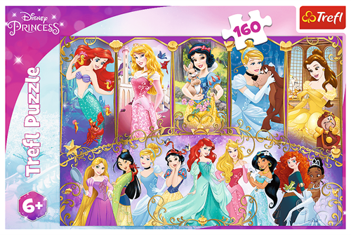 Trefl 160 - Princesses portraits / Disney Princess-3