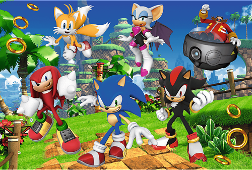 Trefl 160 - Sonic and friends / SEGA Sonic The Hedgehog-2