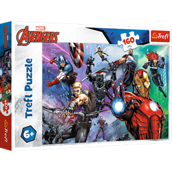 Trefl 160 - Always ready heroes / Disney Marvel The Avengers