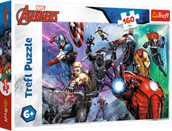 Trefl 160 - Always ready heroes / Disney Marvel The Avengers
