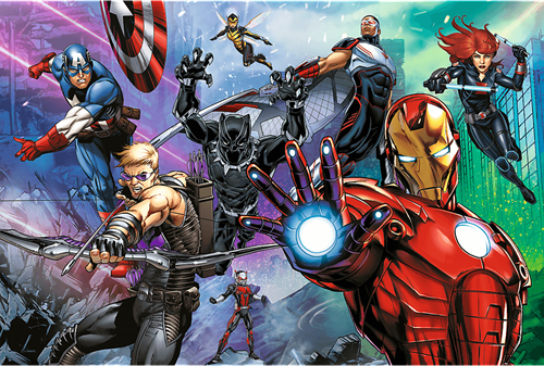 Trefl 160 - Always ready heroes / Disney Marvel The Avengers-2