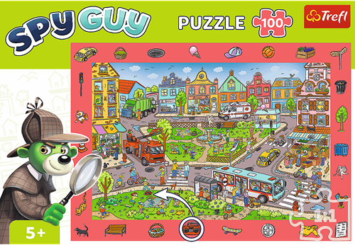 Trefl 100 Observation - Spy Guy - City / KAZSTUDIO SA The Treflik Family-3