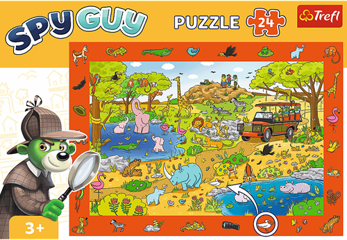 Trefl 24 Observation - Spy Guy - Safari / KAZSTUDIO SA The Treflik Family-3