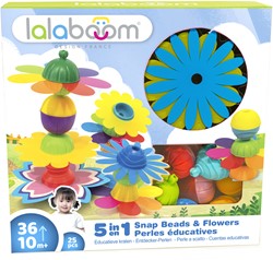 Lalaboom - Kralenset met Bloemen (25 st)