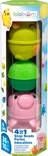 Lalaboom - Set dieren (6 st) Kip en Varken