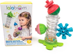 Lalaboom - Regenbuis en educatieve kralen (7 st)