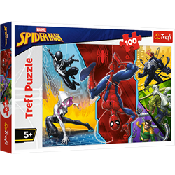 Trefl 100 - Upside down / Disney Marvel Spiderman