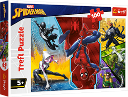 Trefl 100 - Upside down / Disney Marvel Spiderman