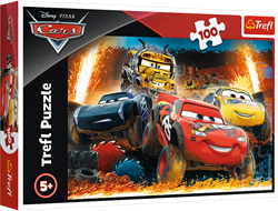 Trefl 100 - Extreme race / Disney Cars 3