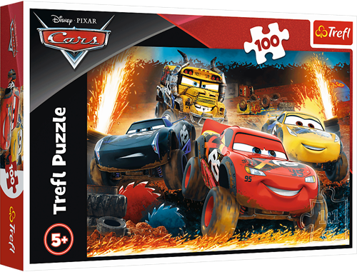 Trefl 100 - Extreme race / Disney Cars 3