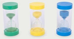Tickit KleurBright Sand Timer Set (1, 3, 5 minuten)