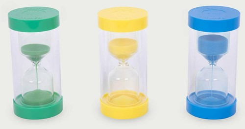 Tickit KleurBright Sand Timer Set (1, 3, 5 minuten)