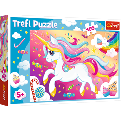 Trefl 100 - Beautiful unicorn