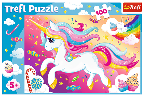 Trefl 100 - Beautiful unicorn-3