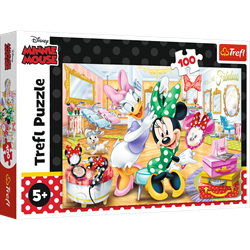 Trefl 100 - Minnie in beauty parlous / Disney Minnie