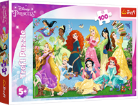 Trefl 100 - Charming Princesses / Disney Princess
