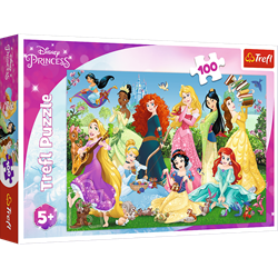 Trefl 100 - Charming Princesses / Disney Princess