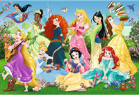 Trefl 100 - Charming Princesses / Disney Princess-2