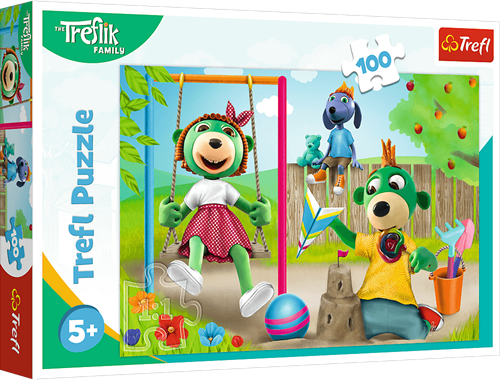 Trefl 100 - Funny Trefliks / KAZSTUDIO SA The Treflik Family