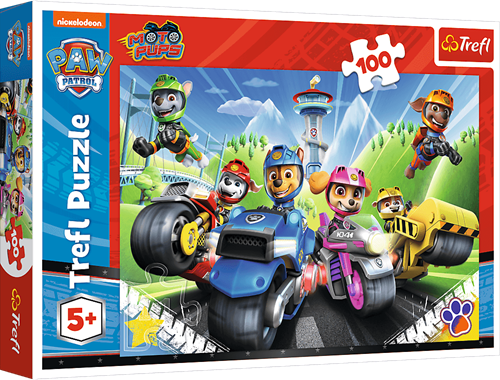Trefl 100 - Paw Patrol on motorbikes / Viacom PAW Patrol