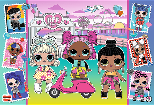 Trefl 100 - Photos of the dolls / MGA LOL Surprise!-2
